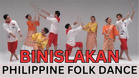 Philippine Folkdance BINISLAKAN Demonstrated By Filipino Dance Teachers