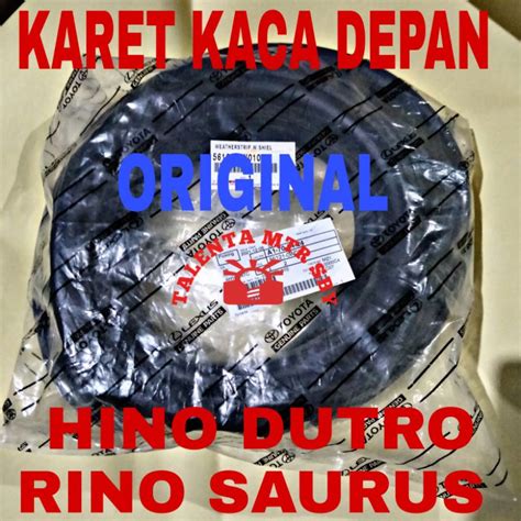 Jual Original Karet Kaca Depan Hino Dutro Dan Rino Saurus Shopee