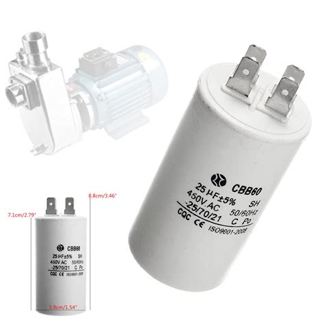 Cbb Uf Vac Hz Hz Starting Gasoline Generator Power Capacitor