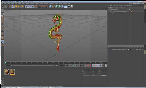 五彩中国龙3d模型 3d模型 99 3ds Blend C4d Fbx Ma Obj Max Free3d