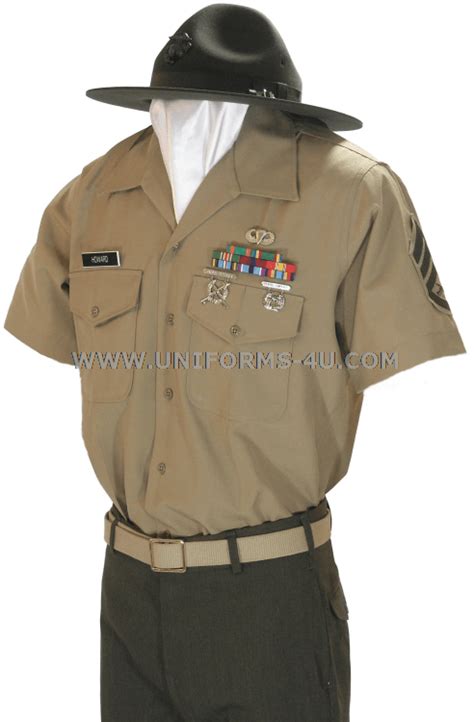 USMC DRILL INSTRUCTOR SERVICE CHARLIE UNIFORM