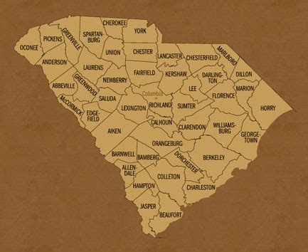 South Carolina Hunting Zones