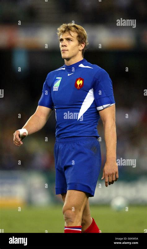 Aurelien Rougerie Rugby World Cup. Aurelien Rougerie of France in action during the 2003 Rugby ...