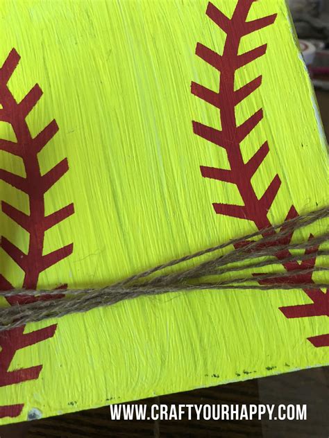 How To Make Softball Photo Holders From Wood Scraps Craft Your Happy