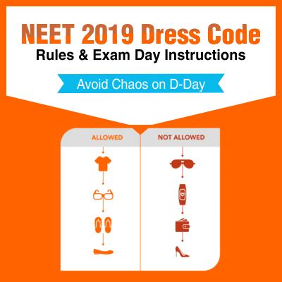 Neet Dress Code Rules Exam Day Instructions Avoid Chaos On D Day