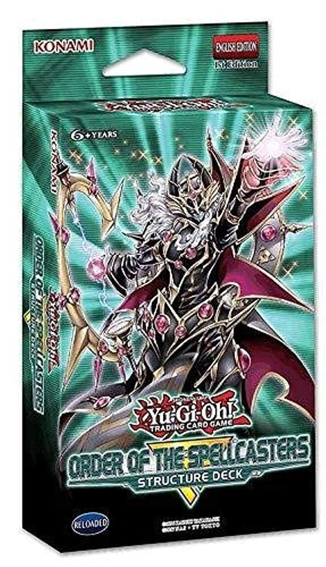 Yu Gi Oh Tcg Structure Deck Order Of The Spellcaster Baraja De 42