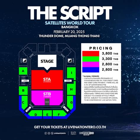 The Script Satellites World Tour In Bangkok 2025Concert