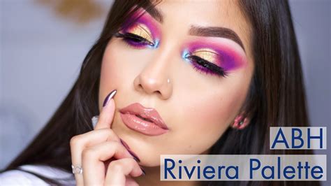 Abh Riviera Palette Review Swatches And Makeup Tutorial Youtube