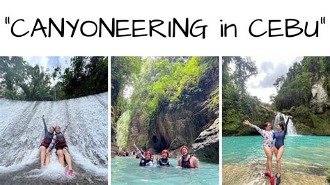 CANYONEERING EXPERIENCE IN CEBU Ep 33 Adventurevlog Canyoneering