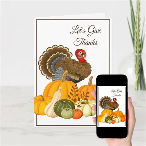 Thanksgiving Card Zazzle