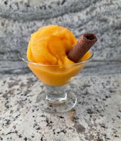 Easy Apricot Sorbet Simple Nourished Living