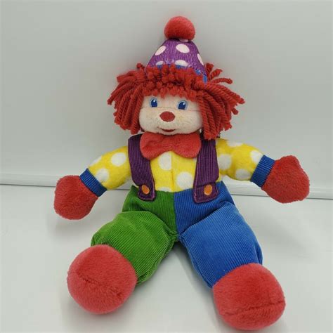 Gymboree Gymbo Clown Plush Soft Toy Stuffed 12 Multi Color Ebay In