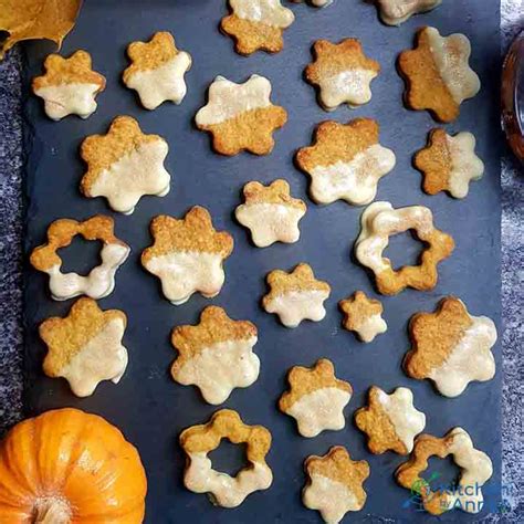 Pumpkin cut out cookies