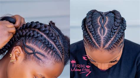 Jifunze kusuka STICHI KUBWA hatua kwa hatua Simple Hairstyles ànd