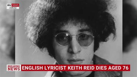 Renowned lyricist and songwriter Keith Reid Dies aged 76 | The Australian