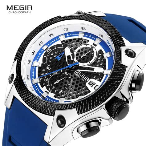 Megir Reloj Anal Gico De Cuarzo Para Hombre Accesorio De Pulsera