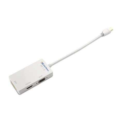 Cable Matters Mini Displayport Thunderbolt™ 2 Port Compatible To Hdmi Dvi Vga Male To Female 3