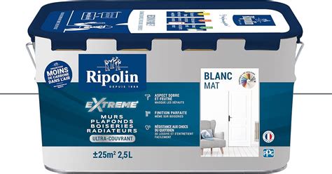 Ripolin Peinture Monocouche Pour Murs Boiseries Radiateurs