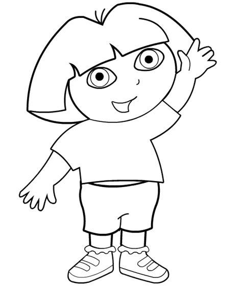 Coloriages Dora L Exploratrice Dessins Anim S Album De Coloriages