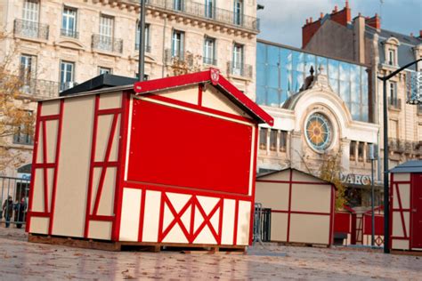 Dijon Voici à quoi ressemblent les nouveaux chalets du marché de Noël