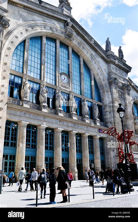 Paris North Train Station Paris France Stock Photo Alamy