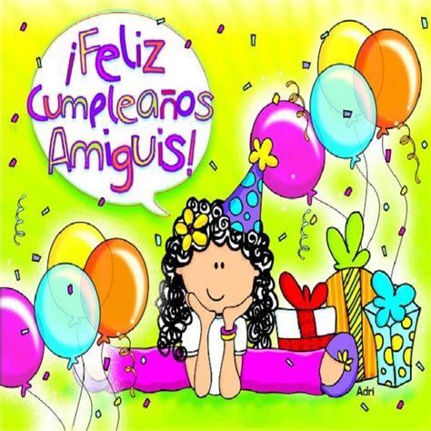 Tarjeta De Cumplea Os Para Una Amiga Tarjeta De Cumple Para Una Amiga