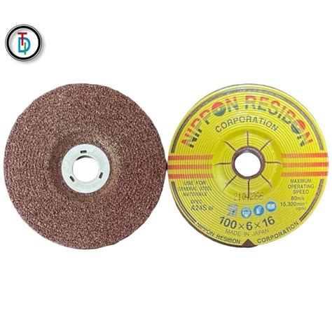 Jual Batu Gerinda Poles Nippon Resibon 4 Inch Grinding Wheel