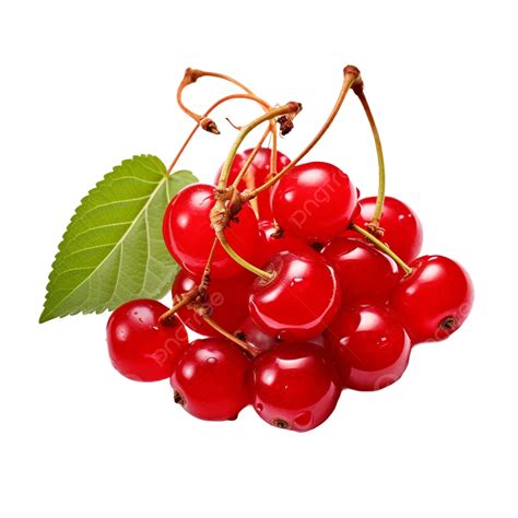 Minimalist Ripe Redberry Red Berries Berry Fruit Png Transparent