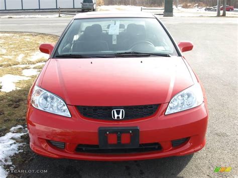 Rallye Red Honda Civic Ex Coupe Photo Gtcarlot