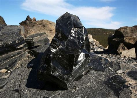 Big Obsidian Flow Is One Of Oregons Greatest Volcanic Attractions In