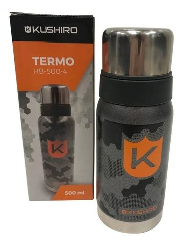 Termo Kushiro 500ml Doble Pared De Acero Inoxidable 24 H CARRA ONLINE