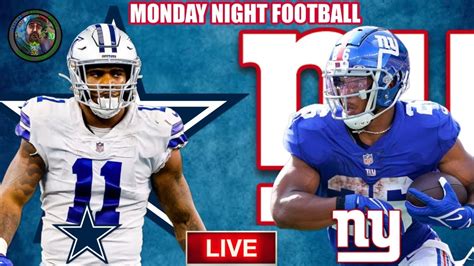 Cowboys Vs Giants Live Stream Reaction Monday Night Football Youtube