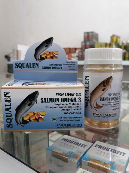 Jual Squalen Minyak Hati Ikan Fish Liver Oil Squalene Omega 3 Dha