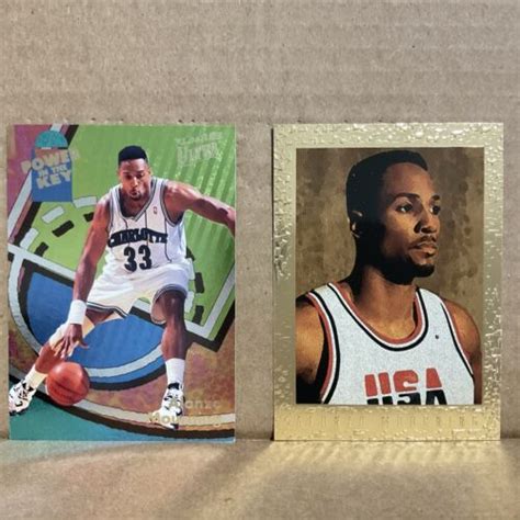 1993 94 Ultra Power In The Key 5 Alonzo Mourning Lot USA Portriats SP