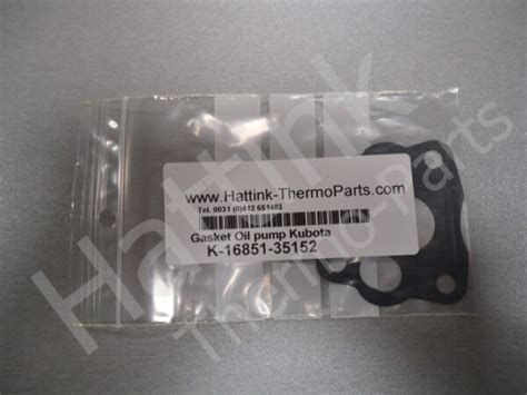 Dichtung Ölpumpe Kubota Hattink Thermo Parts