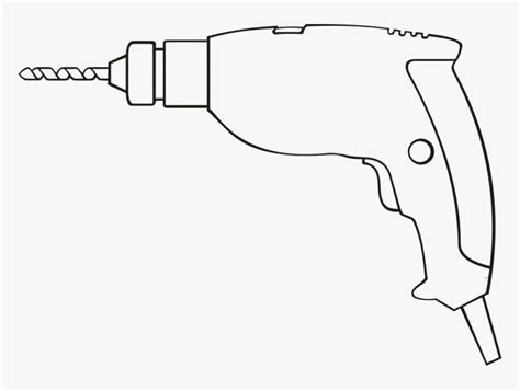 Electric Drill Drawing