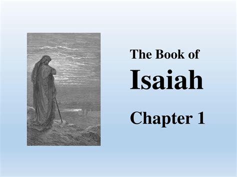 The Book Of Isaiah Chapter Ppt Download