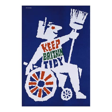 Keep Britain Tidy Twentieth Century Posters