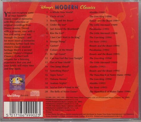 Disney Modern Classics Amazon De Musik Cds Vinyl