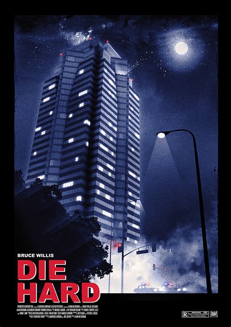 Die Hard (1988) | Poster By GeekyNinja