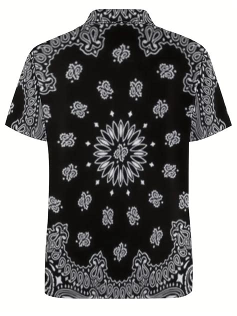 Floral Pattern Casual Slightly Stretch Button Up Graphic Short Sleeve