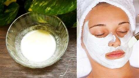 Curd And Honey Brightening And Glowing Face Pack No Acne Dark Circles