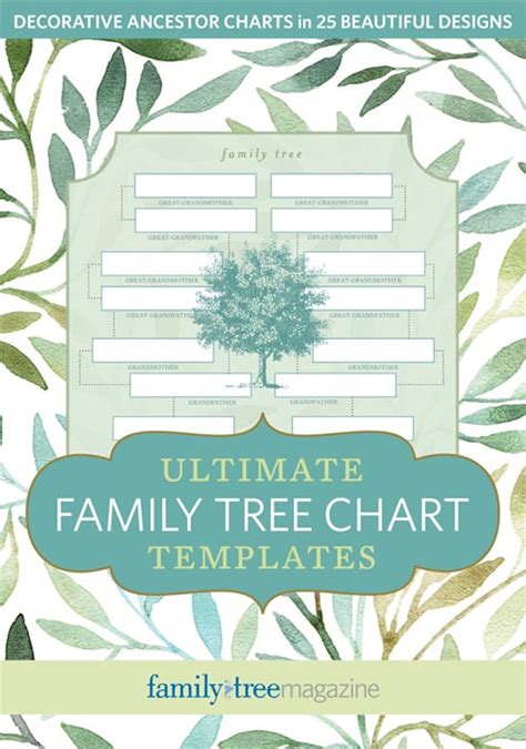 Ultimate Family Tree Chart Templates Download