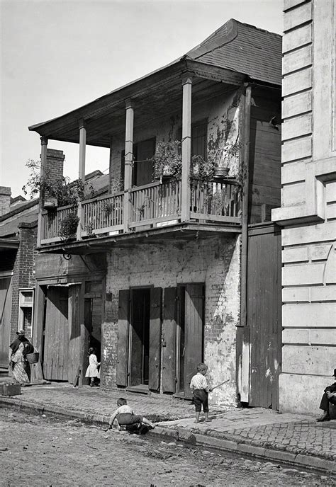 Street In The French Quarter New Orleans Circa S S Bygonely