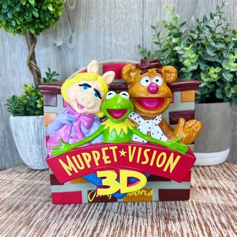 Disney Other Vintage Muppet Vision 3d Bank Tm Henson Disney Poshmark