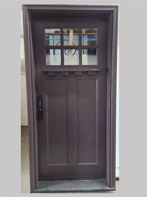 FCR14 Fiberglass door with dentil shelf – Elegantentrydoors