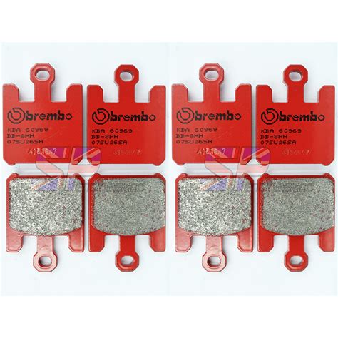 Kawasaki ZX10 R 2006 2007 Brembo SA Front Brake Pads 07SU26SA