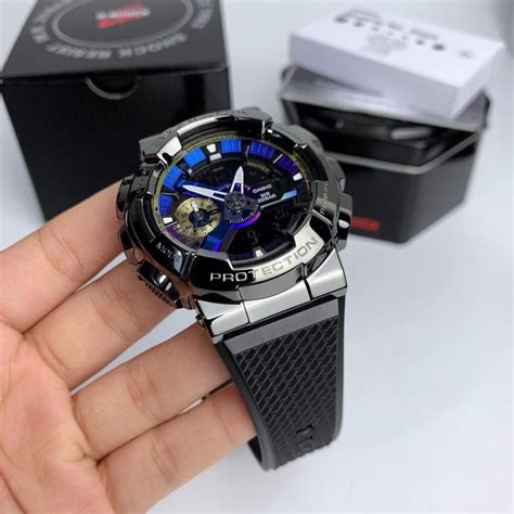 Official Warranty Casio G Shock Gm 110b 1a Analog Digital Multi Color