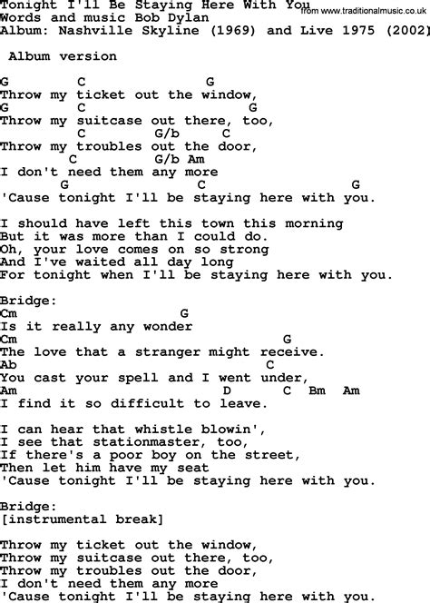 I'd Really Love To See You Tonight Lyrics And Chords | Chords And Lyrics