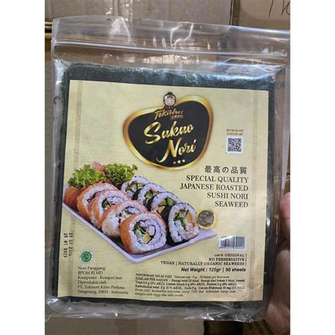 Jual Sushi Nori Lembar Dried Seaweed Rumput Laut Panggang X